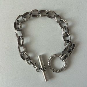 SLANE sterling silver chain bracelet.
